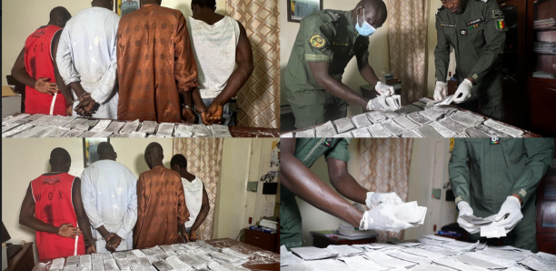 Douanes Sénégalaise : Saisie de billets noirs d’une contrevaleur de 05 milliards CFA à Goudomp
