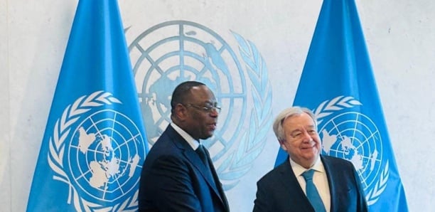 Macky Sall a rencontré le secrétaire général de l’Onu