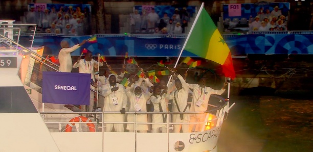 Cérémonie d’ouverture JO Paris-2024 : Le défilé de la délégation olympique du Sénégal