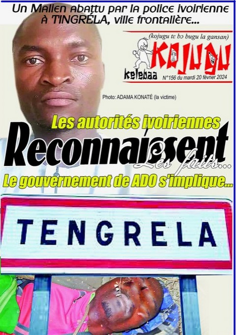 Un malien abattu par la police ivoirienne à Tingréla, ville frontalière